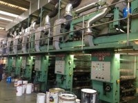 SCHIAVI ROTOJET Maquina de grabado 8 colores