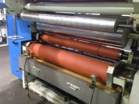 DCM LAMINAWAX Laminator / coating machine WAX COATING