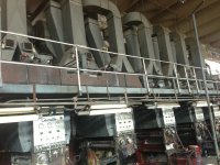 CERUTTI 38 R Gravure printing machine 8 colors