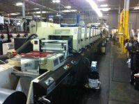MPS EP 410 LABEL PRESS narrow web flexo printing machine