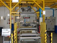1 schichten TECOM MB 40/900 Blastfolie-extrusionanlage