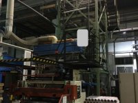 1 layers BANDERA - PONTI  Blown film extrusion line