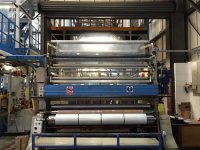 1 couches ZOCCHI  Machine de extrusion de film soufflé