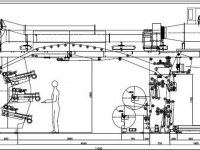 OFEM COLUMBUS 7/906 flexo printing machine 6 colors