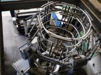 1 layers ALPINE HS 75R/21D blown film extruder