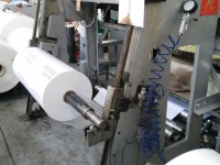 NEW LONG 127T+505TH SOS Papier Blockboden / Kreuzboden Beutelmaschine