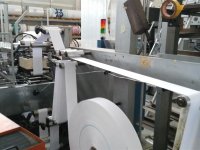 NEW LONG 127T+505TH SOS square bottom bag making machine