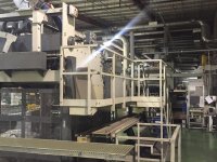 BOBST ROTOMEC LEMANIC 1150  GRAVURE + INLINE FLAT BED DIE CUTTER Rotogravure printing machine 8 colors