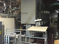 BOBST ROTOMEC LEMANIC 1150  GRAVURE + INLINE FLAT BED DIE CUTTER Impresora huecograbado 8 colores