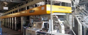 ROTOMEC RS4003 Rotogravure press 8 colors